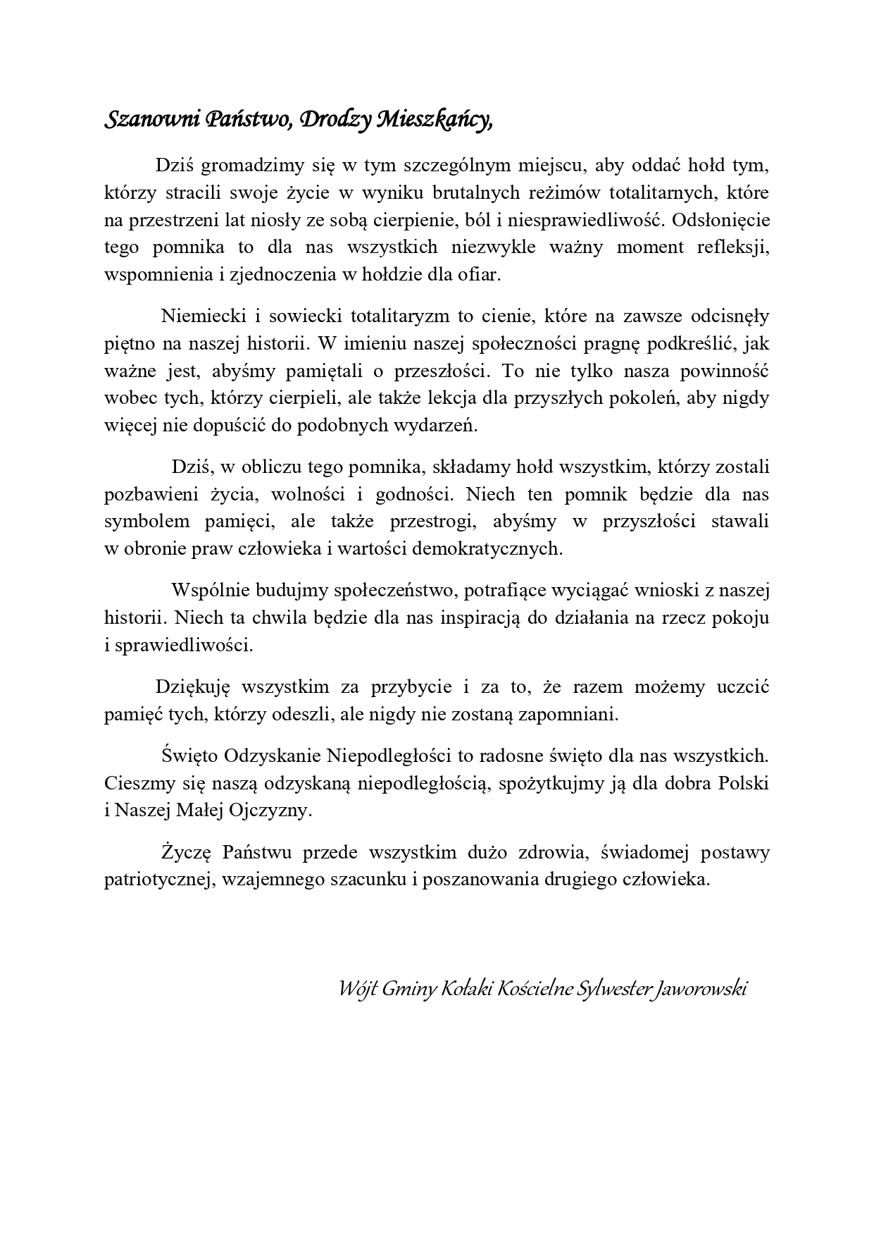 Przemowienie Wójta 2 page 0001