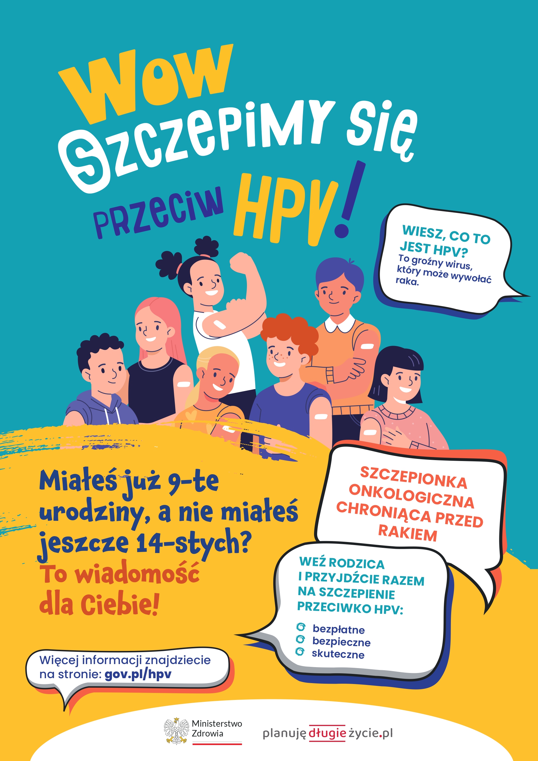 Informacja Państwowego Powiatowego Inspektora Sanitarnego w Zambrowie w sprawie szczepień przeciwko HPV